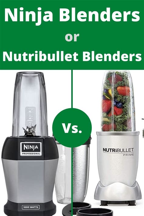 ninja blender v nutribullet